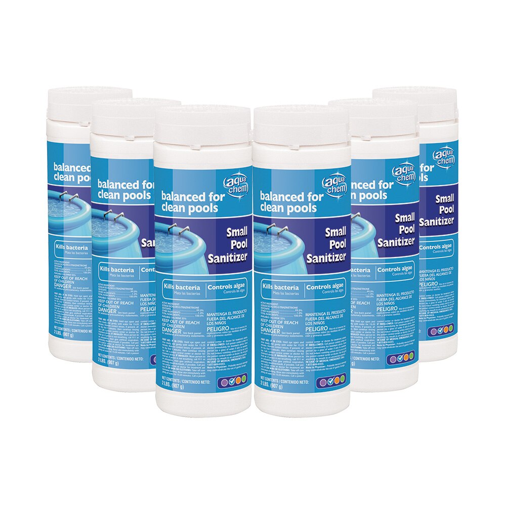 Aqua Chem Small Pool Sanitizer 2 Lbs Chlorine Granular Splash