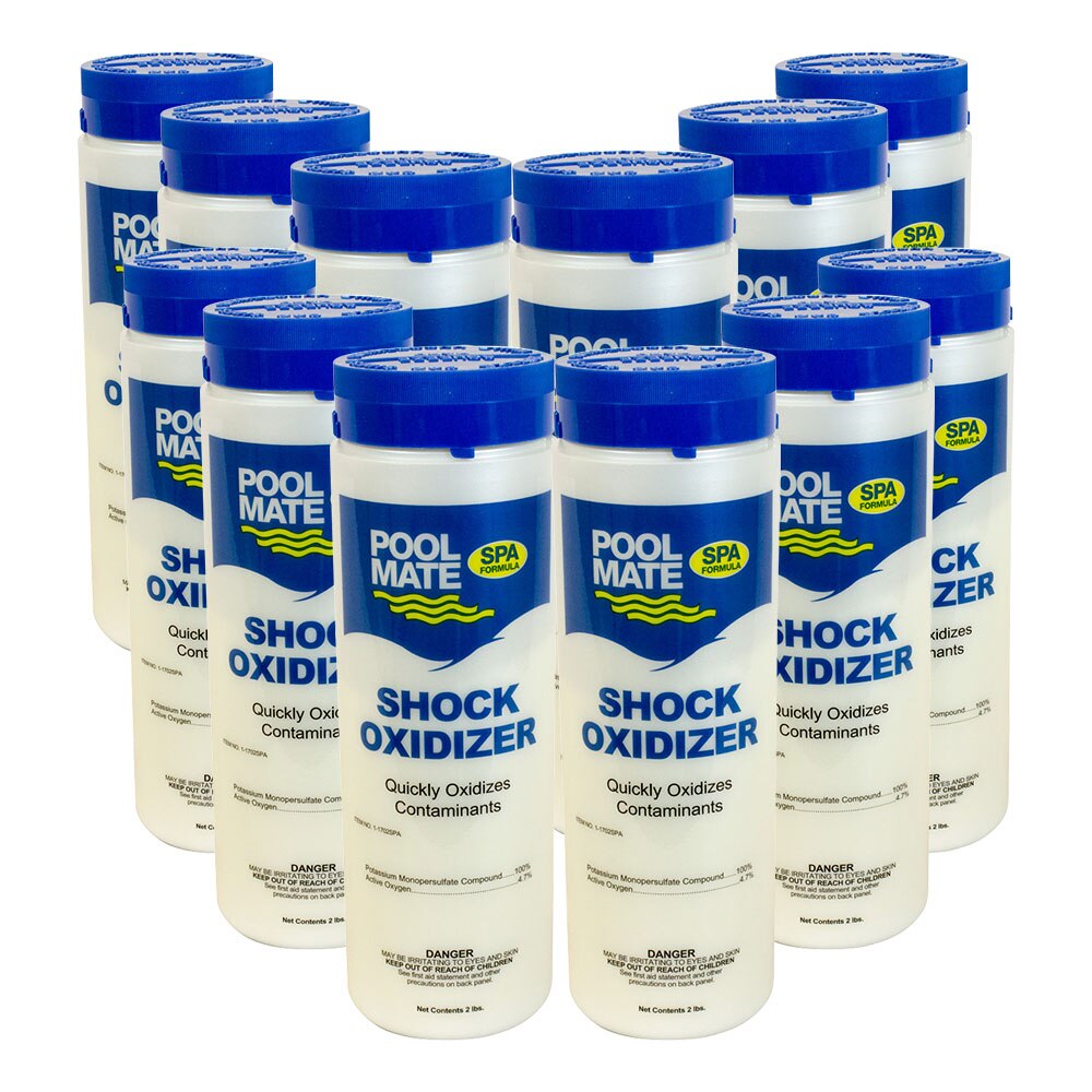 Pool Mate Spa Shock Oxidize 2 Lbs Spa Chlorine Free Shock Splash