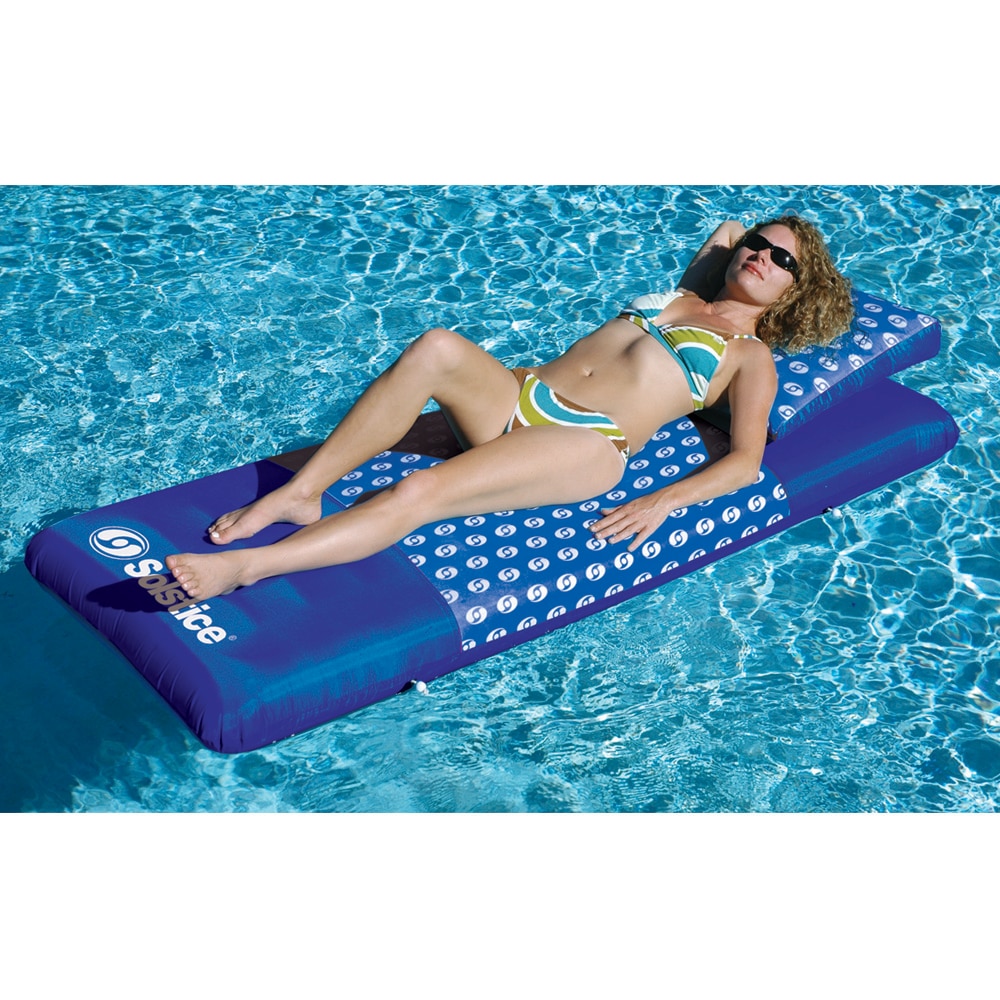 solstice by swimline designer loop lounge pool float
