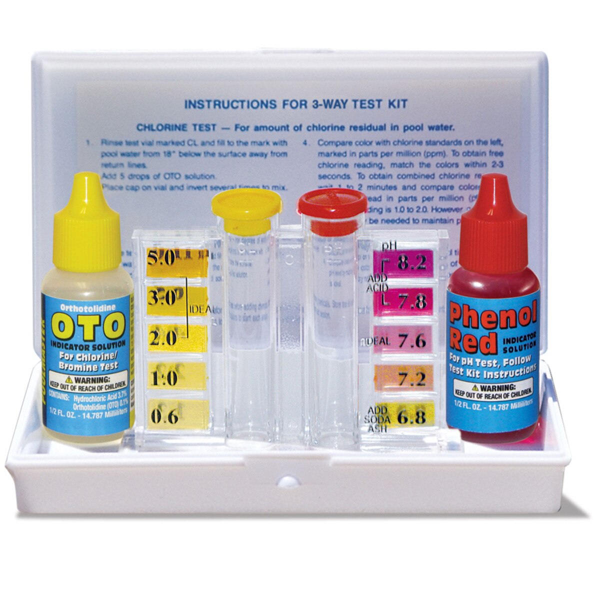 Poolmaster Dual Test Kit Test Kits Splash Super Center