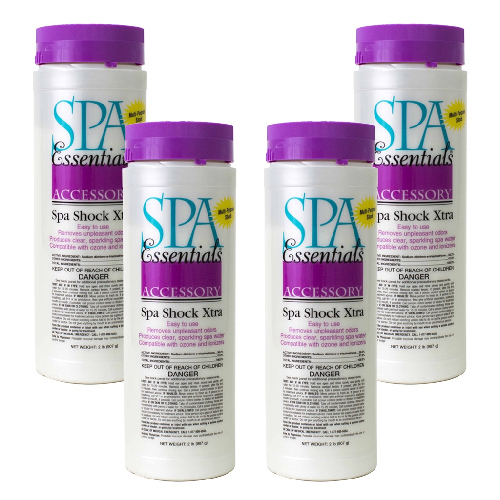 Spa Essentials Spa Shock Xtra 2 Lbs Spa Chlorine Shock Splash