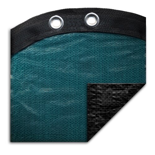 Robelle Supreme Plus 24' Round Winter Pool Cover - Teal Green