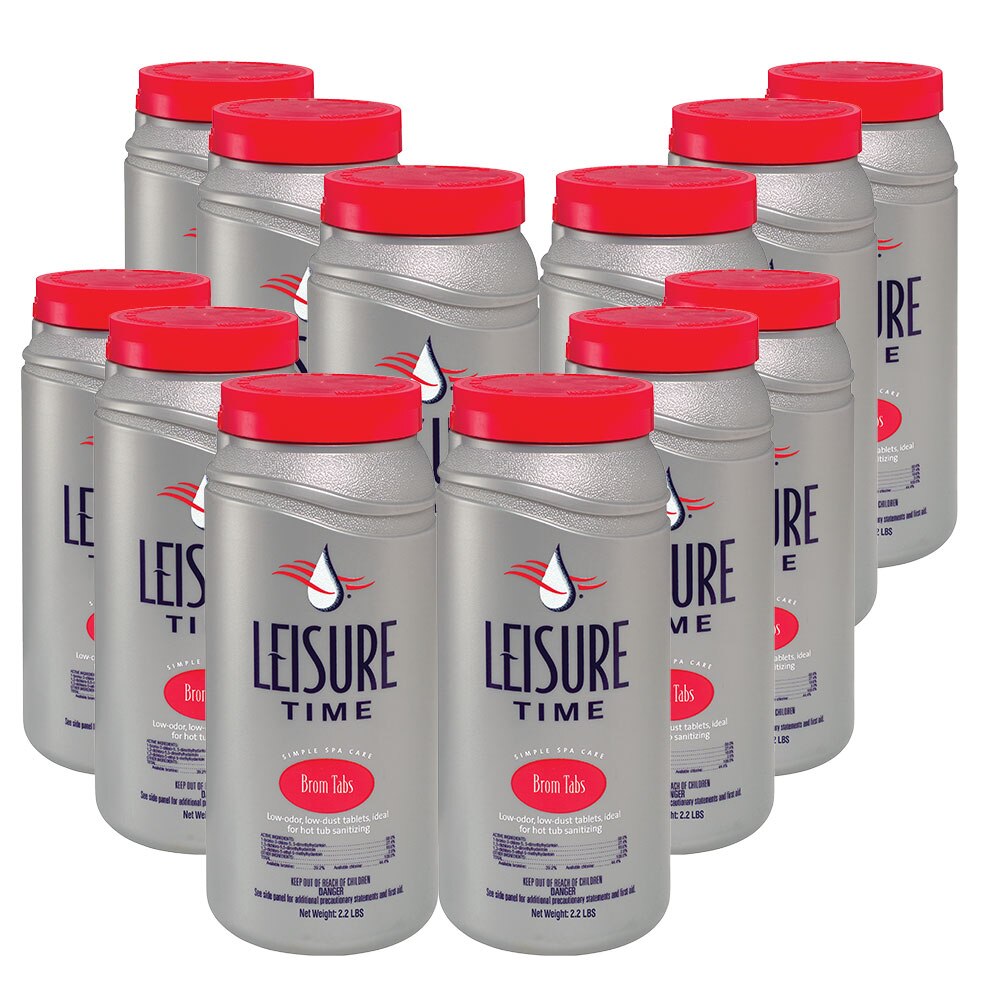 Leisure Time Bromine Tabs 2 x 1.5 Lbs Spa Bromine Splash Super Center