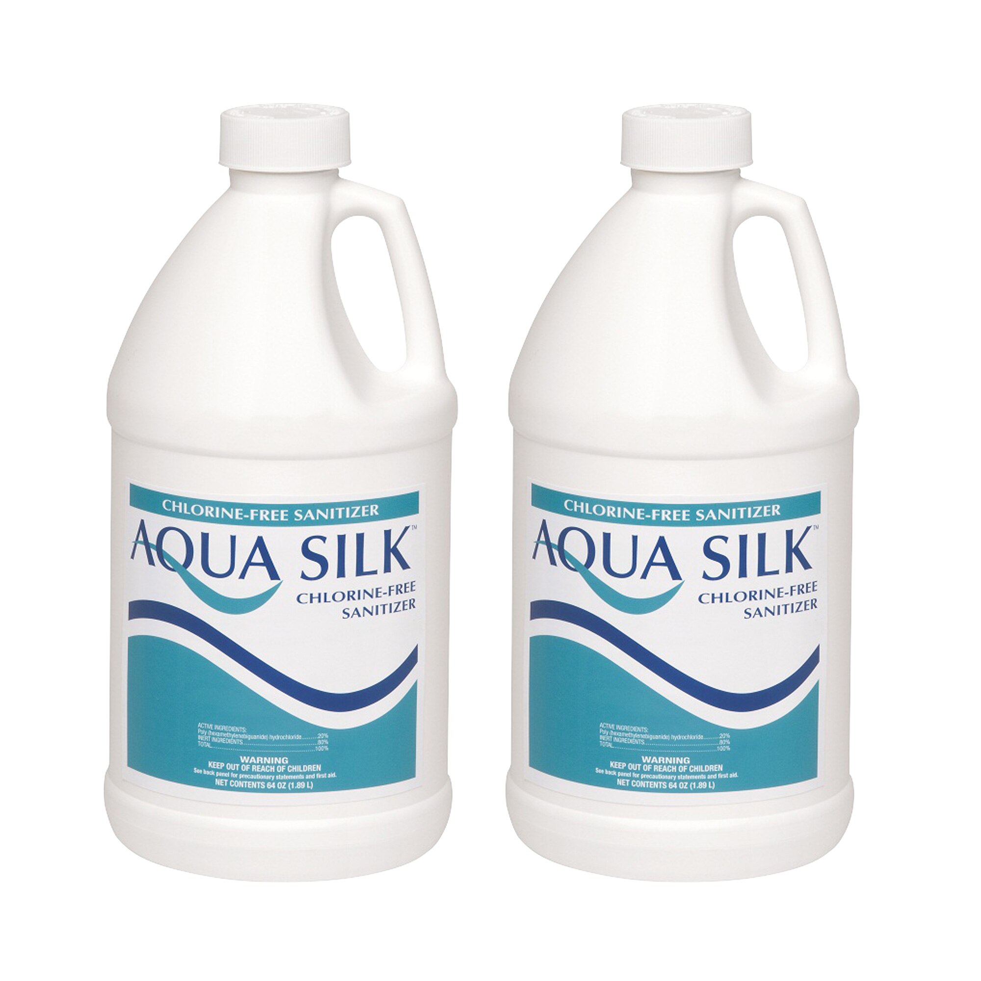 Aqua Silk 1/2 Gallon Chlorine Free Alternative Swimming Pool Sanitizer