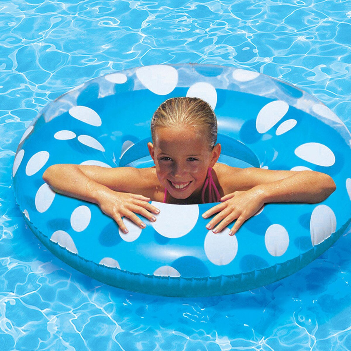 pool tube with bottom