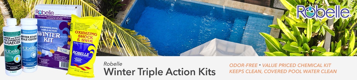 Robelle Triple Action Winter Kit for pools up to 40,000 gallons