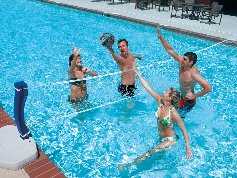 Swimways 2-in-1 Basketball & Volleyball Swimming Pool Sport Game
