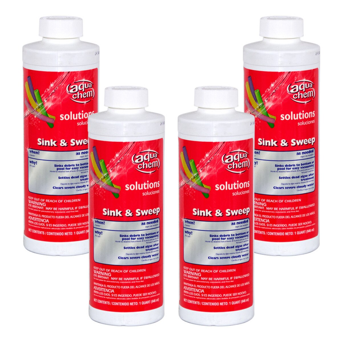 Flocculent - 4 Quarts | Pool Water Treatment | Splash Super Center