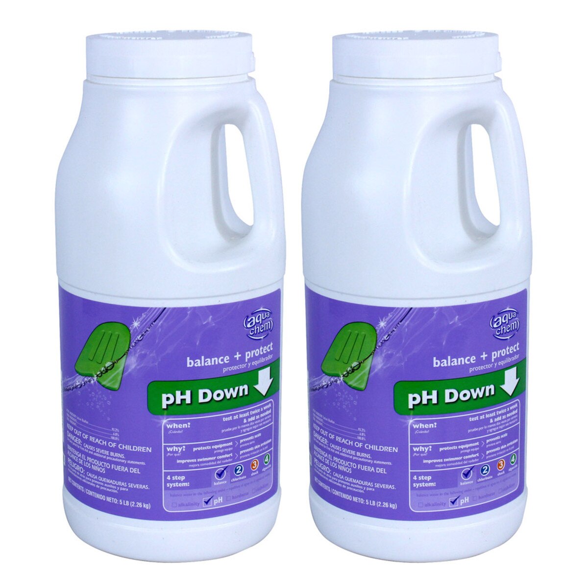 pH Down 2 x 5 Lbs Pool Balancing Chemicals Splash Super Center