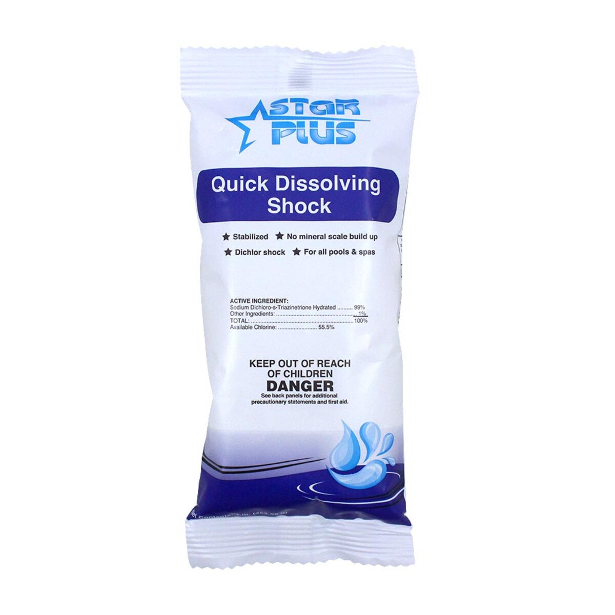 Chlorine Granules 48 x 1 Lb Bags Pool Shock Splash Super Center