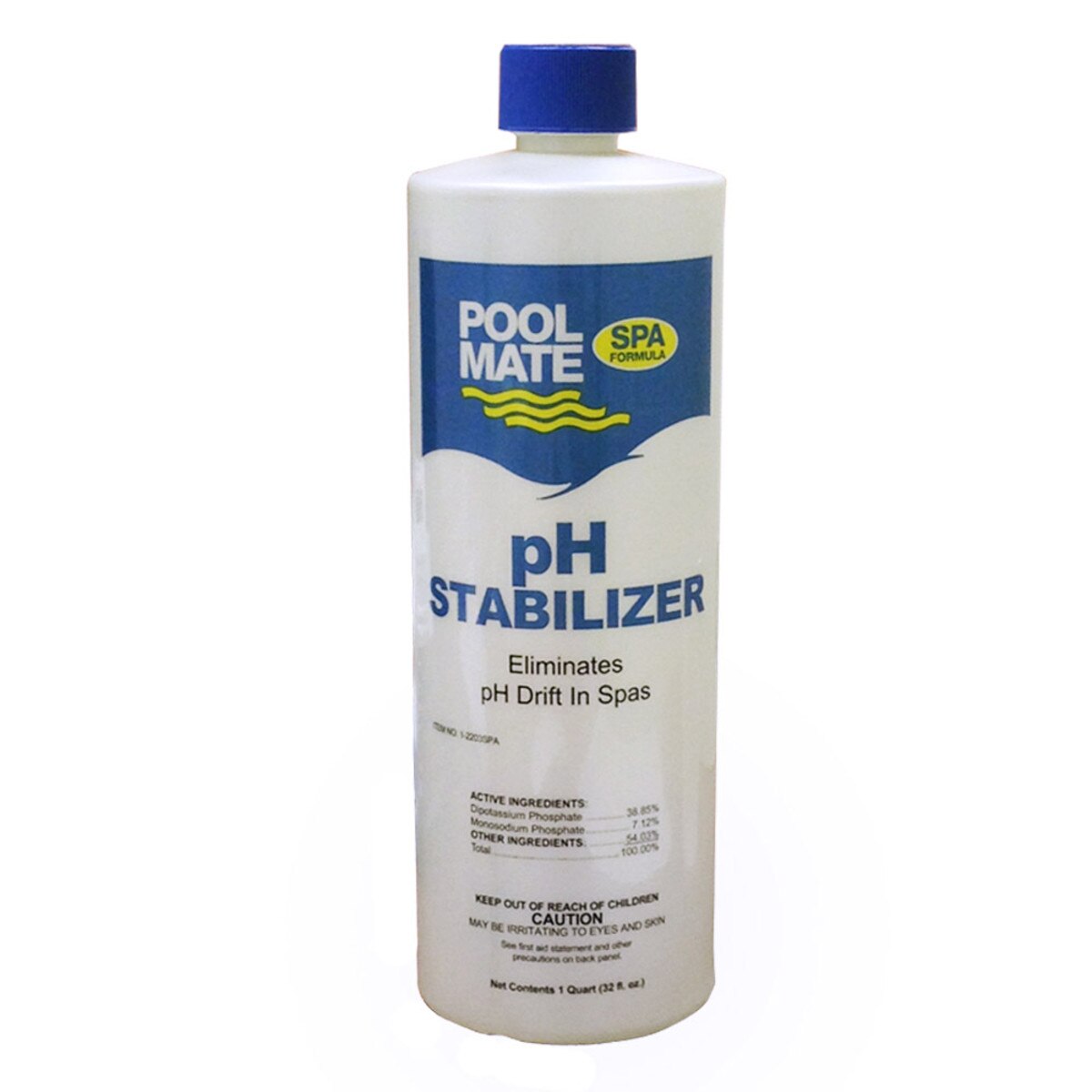 Pool Mate pH Stabilizer 1 Quart Spa pH Control Splash Super Center
