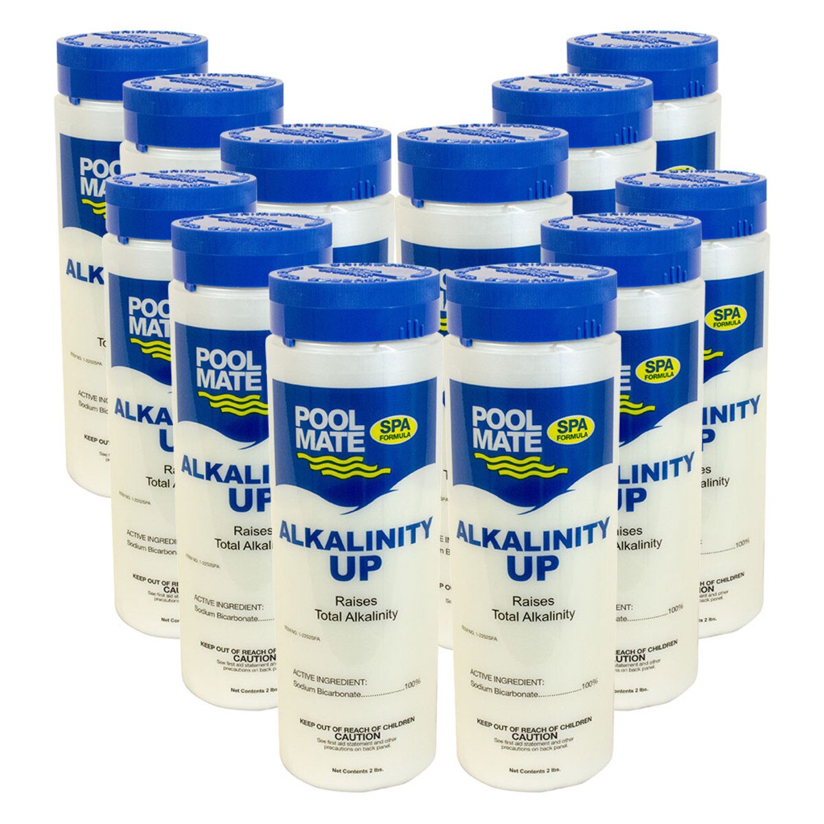 Pool Mate Alkalinity Up 12 x 2 Lbs Spa Alkalinity Splash Super Center