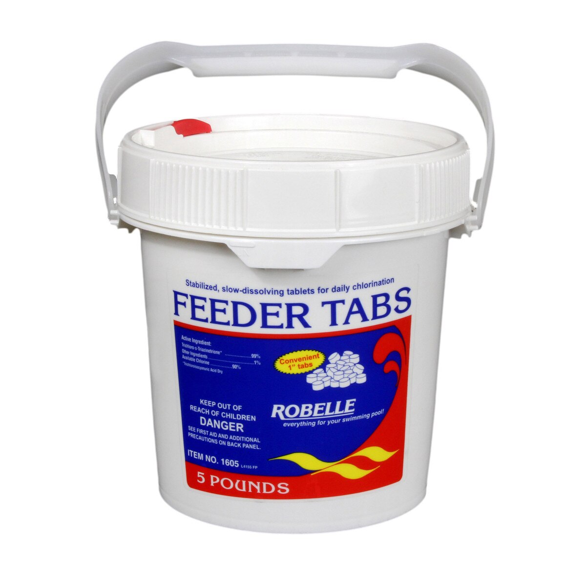 1" Feeder Tabs 5 Lbs Pool Chlorine Splash Super Center