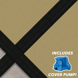 18 X 36 Solid Pool Safety Cover With Pump Splash Super Center
