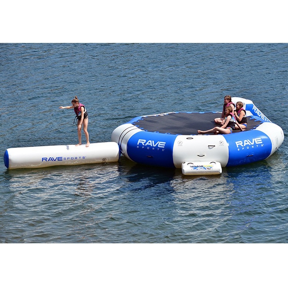 Rave Splash Zone Plus 16' with Slide and Log