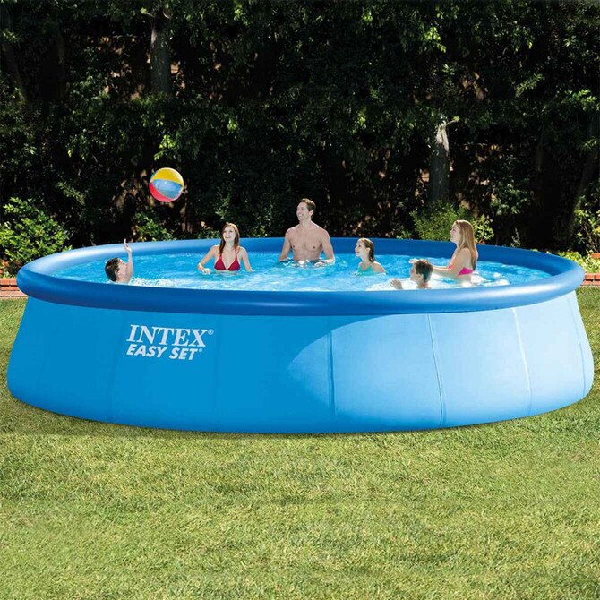 hver uddrag musikalsk Intex 18' x 48" Easy Set Pool with 1,500 Gph Pump | Splash Super Center