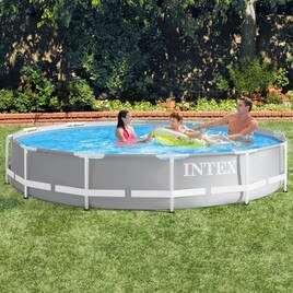 Raffinaderi kamera astronomi Intex 12Ft X 30In Prism Frame Pool Set | Intex Pools & Filtration Systems |  Pool Supplies