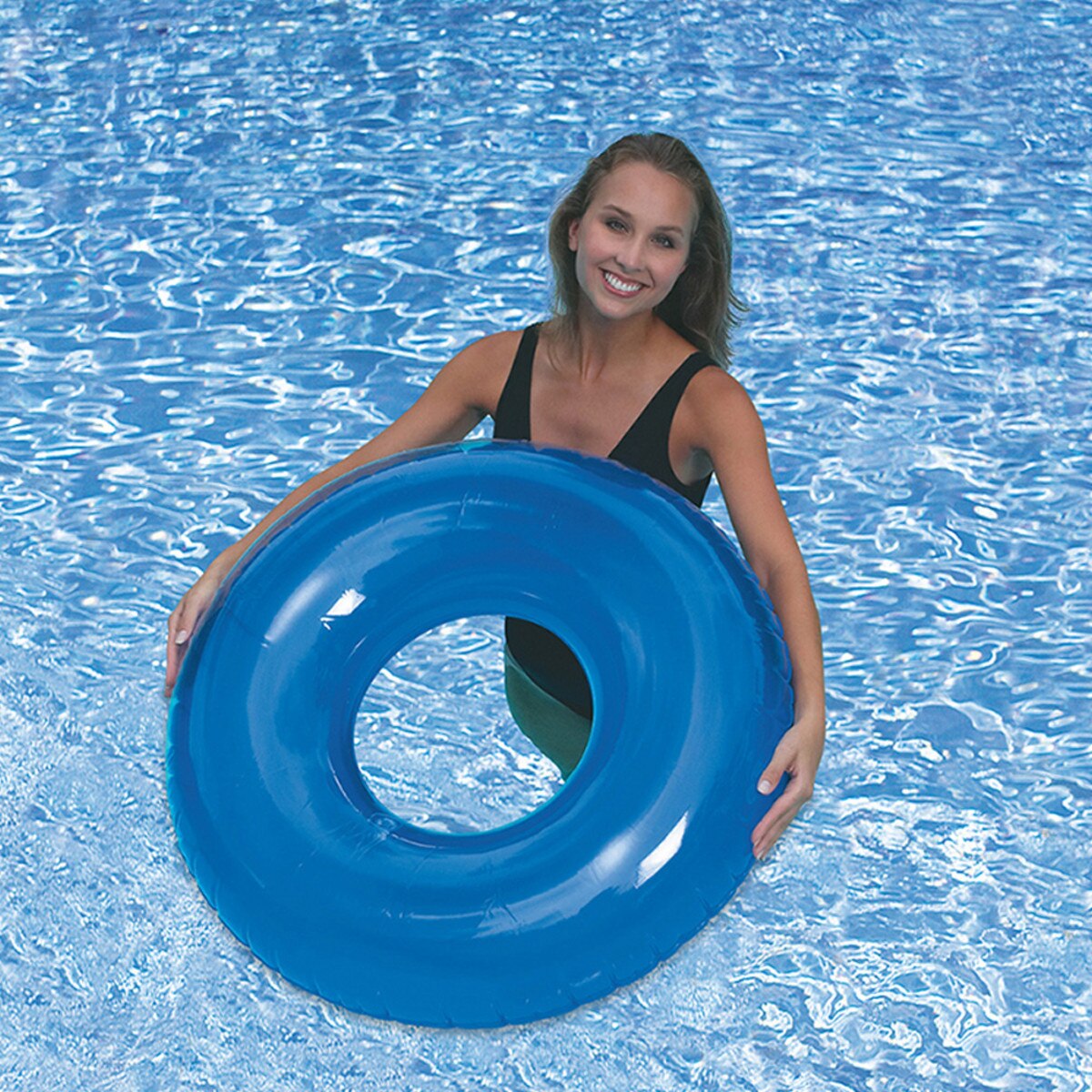 pool tube with bottom