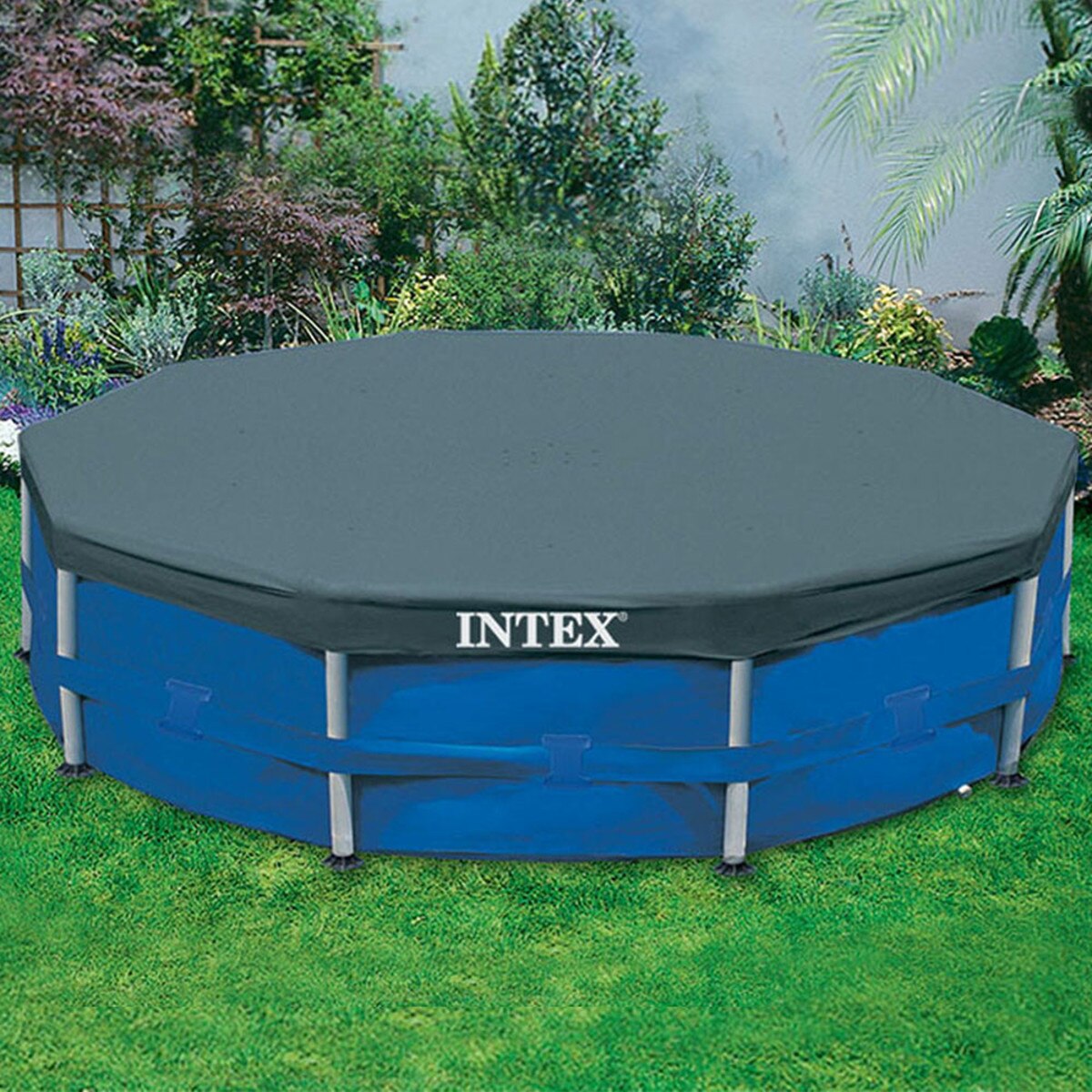 Intex Round Pool Cover 10' Splash Super Center