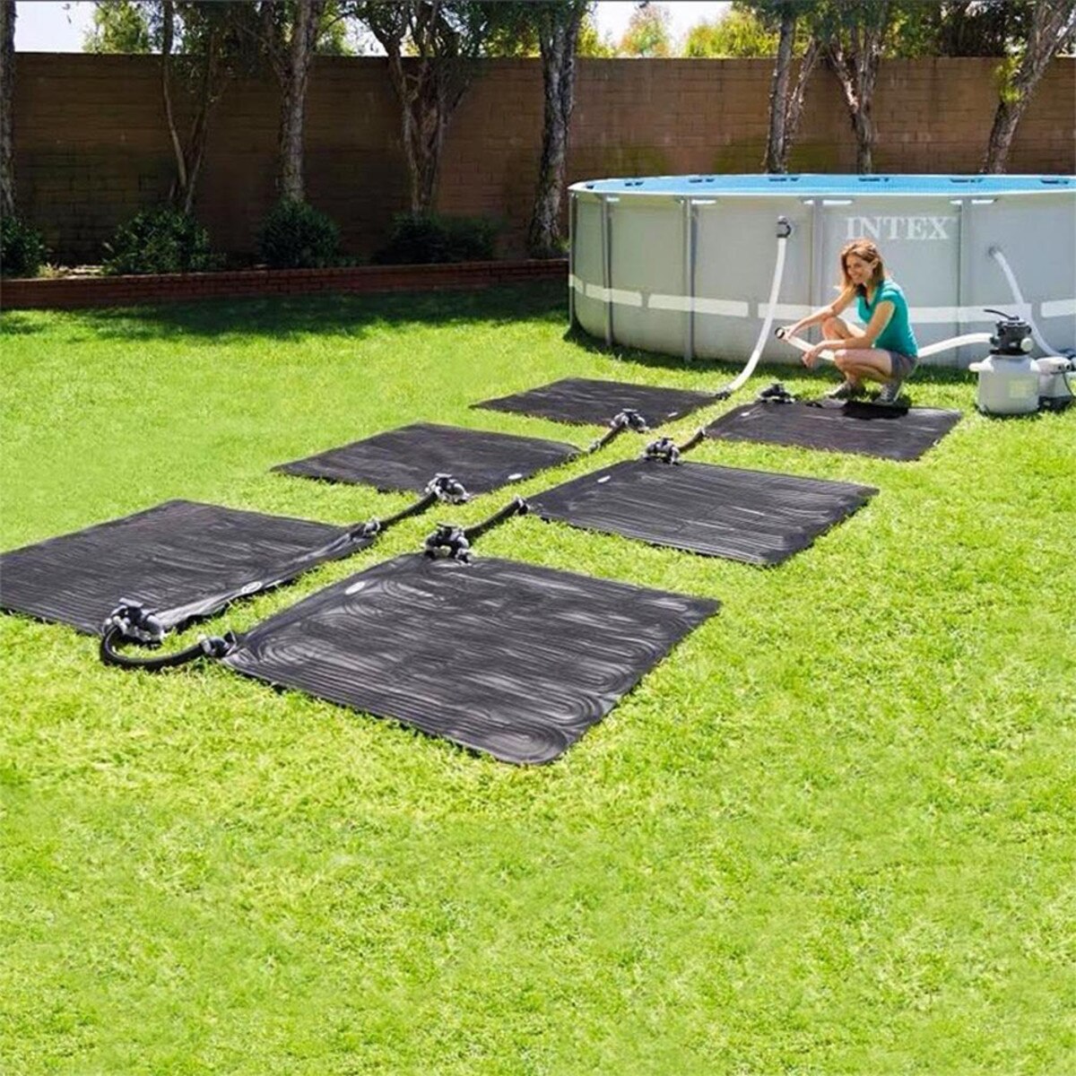 Unique Intex Solar Mat Above Ground Swimming Pool Water Heater for Living room