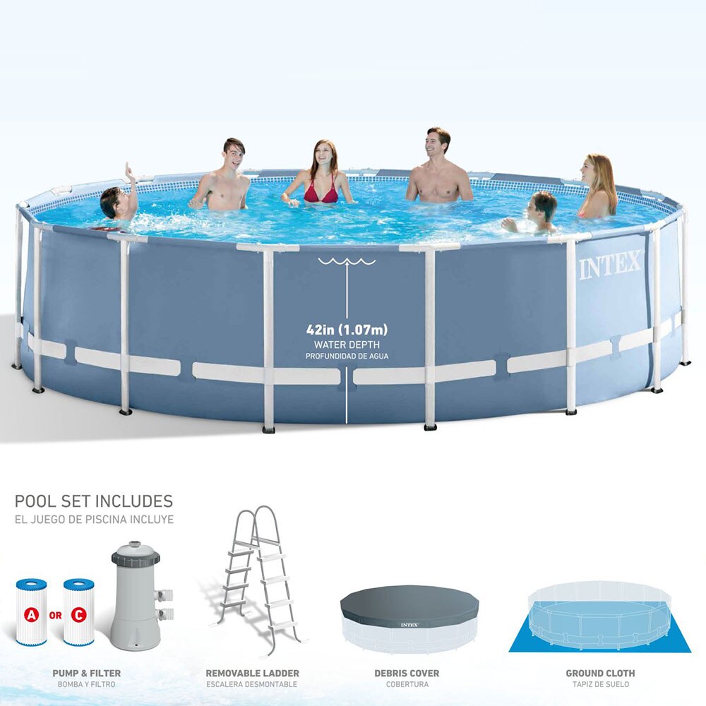 Bestway 15' x 42" Steel Pro Pool Set Splash Super Center