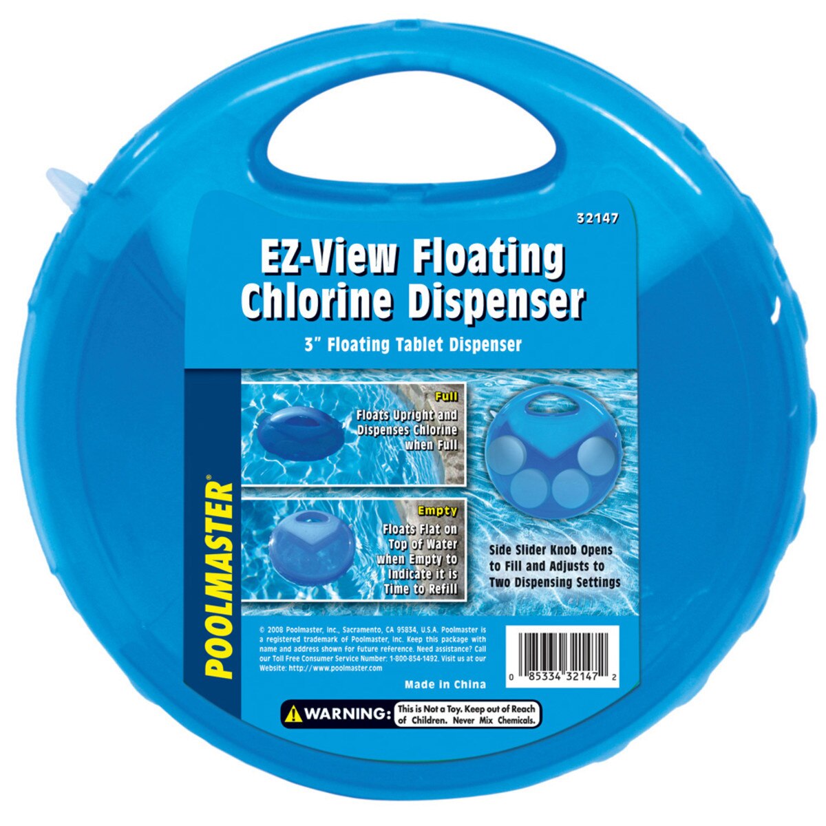 Ez View Chlorine Dispenser Pool Accessories Splash Super Center