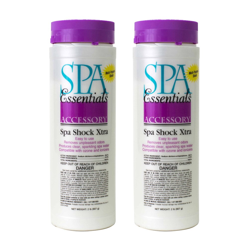 Spa Essentials Spa Shock Xtra 4 x 2 Lbs Spa Chlorine Shock Splash