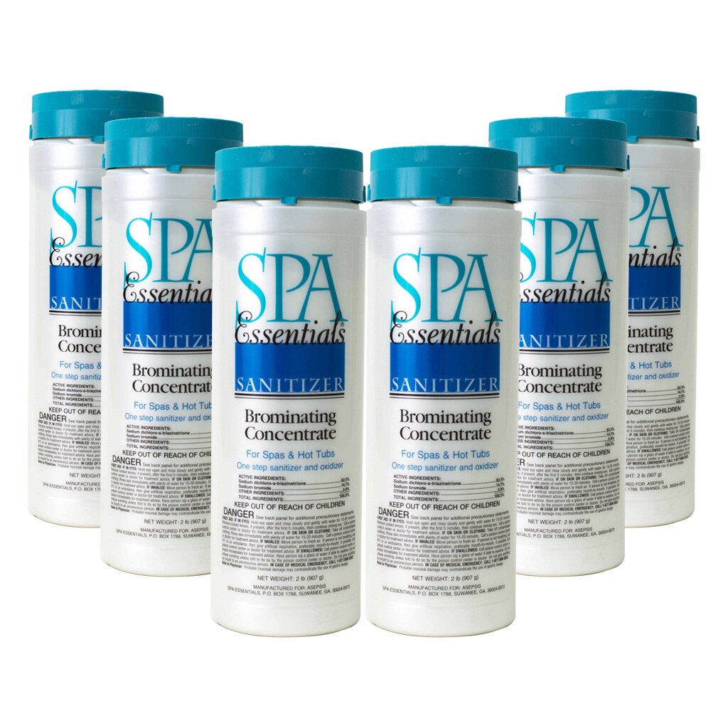 Spa Essentials Bromine Concentrate 2 x 2 Lbs Spa Bromine Splash