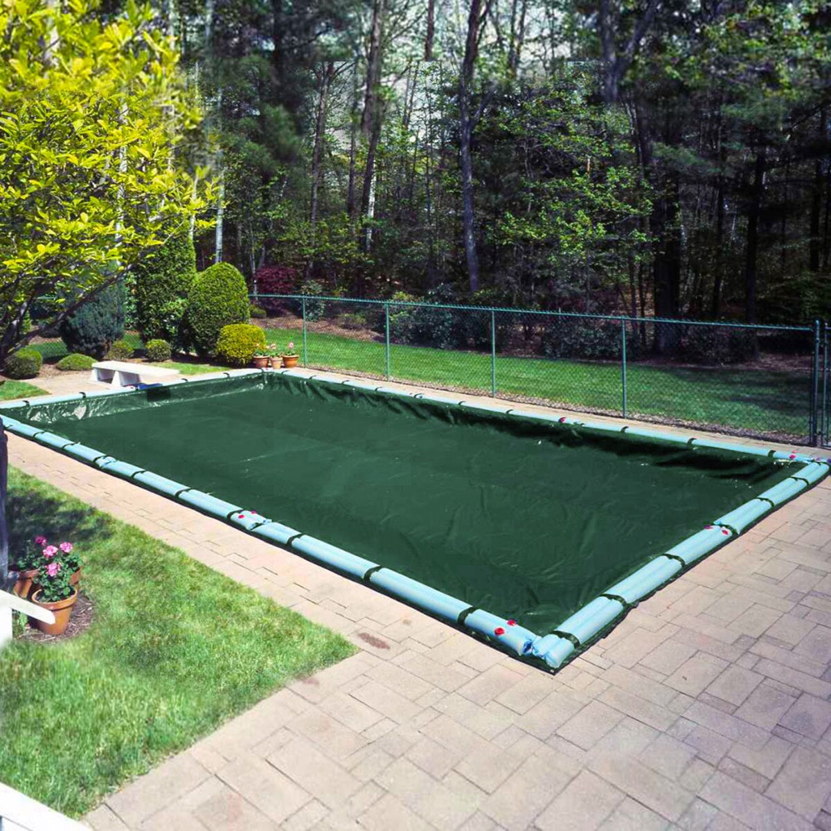 rectangle kiddie pool cover