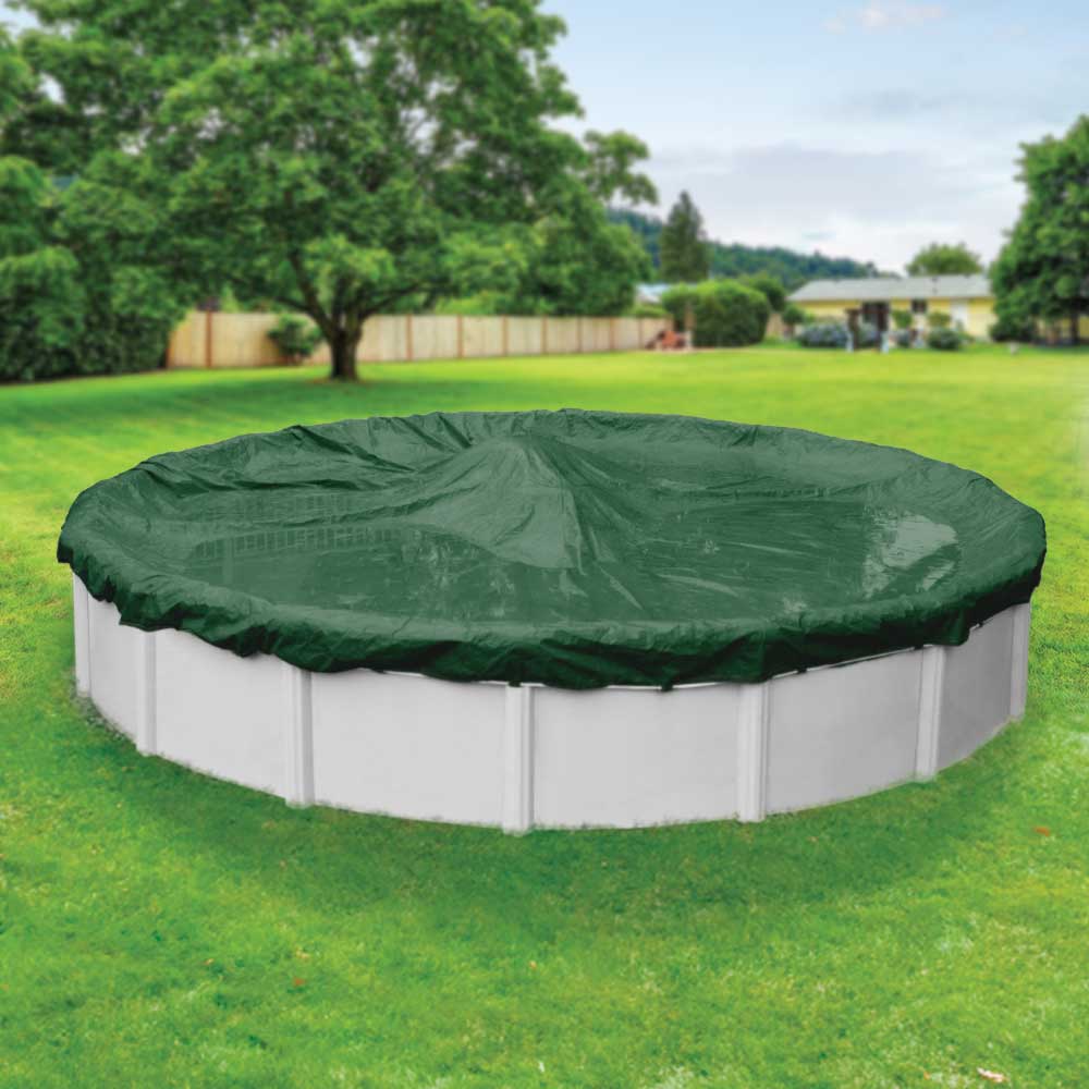 12' Round Above Ground Swimming Pool Winter Cover 12 Year Green 34261008017 eBay