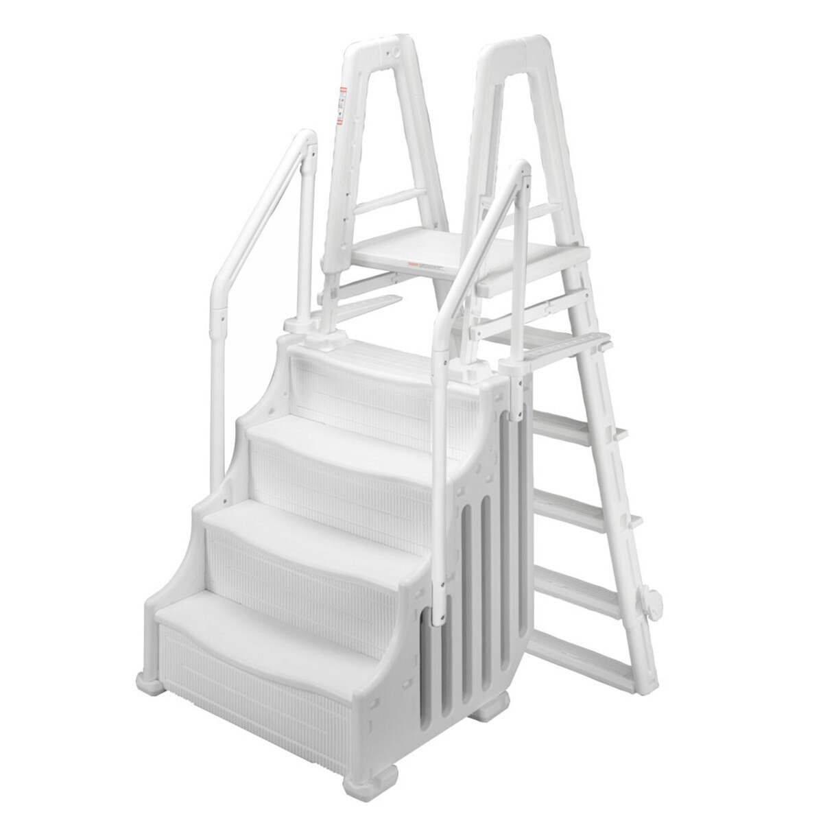 38" Mighty Step & Outside Safety Ladder Splash Super Center