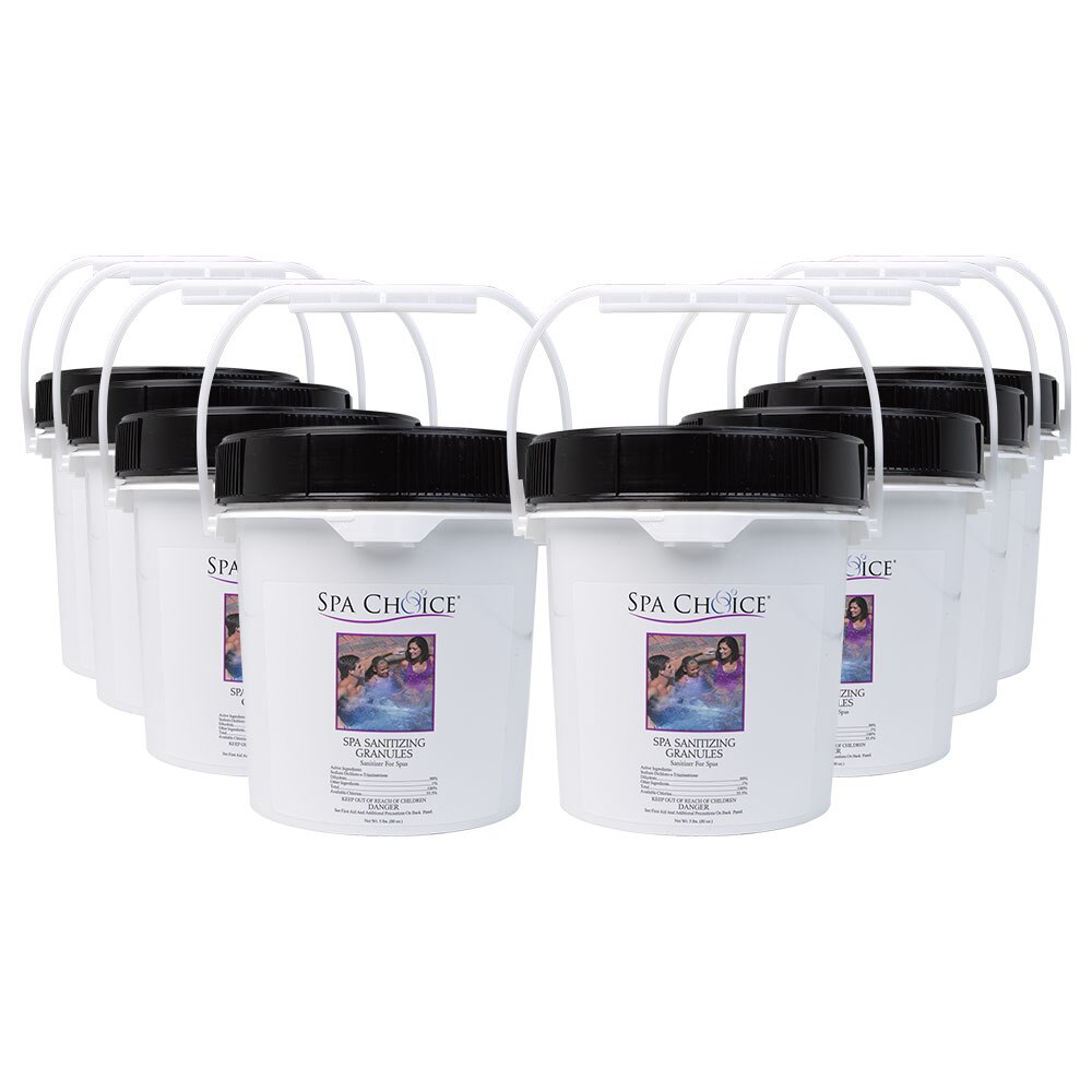 Spa Choice Sanitizing Granules 2 x 5 Lbs Spa Chlorine Splash
