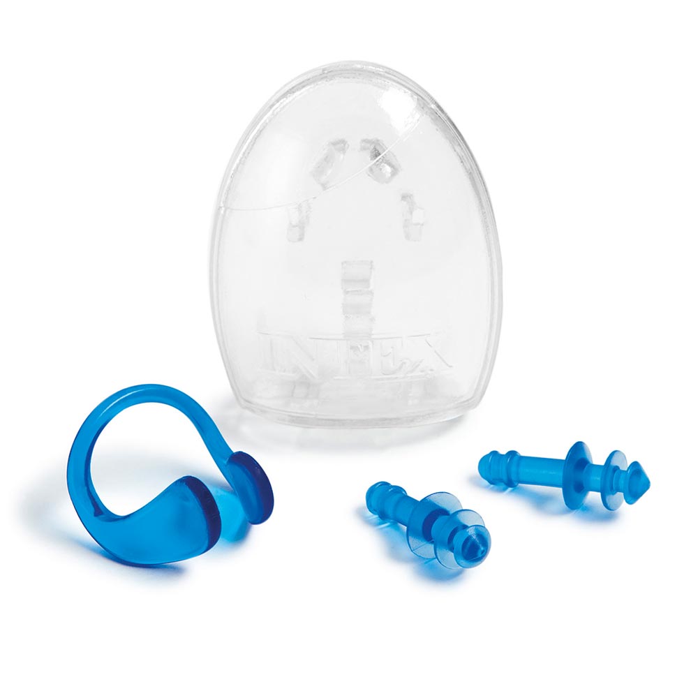 Intex Swimming Pool Beach & Lake Ear Plugs & Nose Clip Combo Set eBay