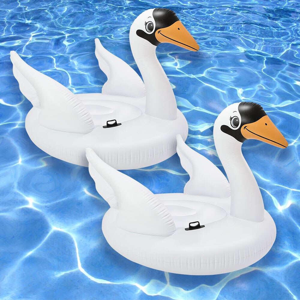 intex swan ride on