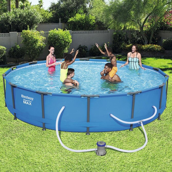 Bestway 14 X 33 Steel Pro Pool Set Splash Super Center