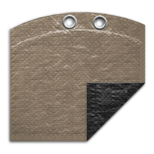 Robelle Supreme 15' x 30' Oval Winter Pool Cover - Sand