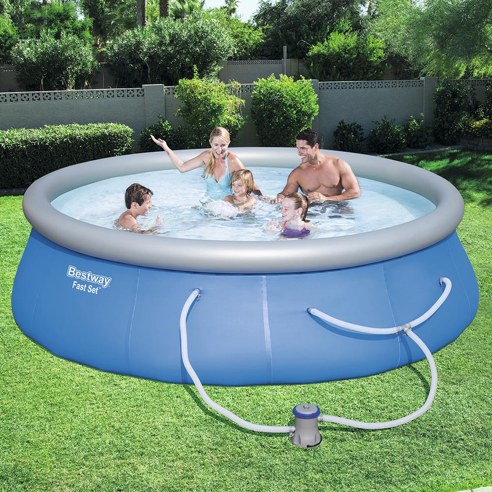 Bestway 12' x 30" Fast Set Pool Set | Intex & Filtration Systems | Pool Supplies