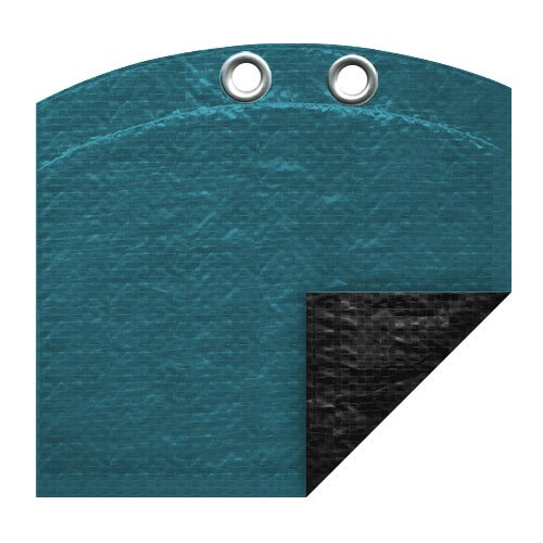 Robelle Classic 24x27 Round Winter Pool Cover Teal Blue