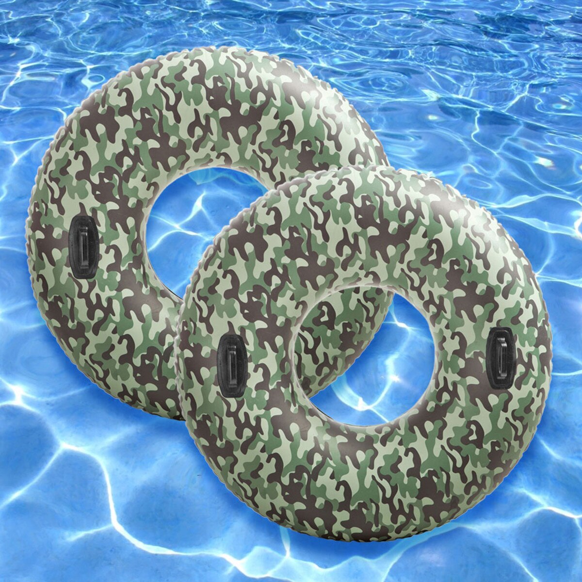 Intex Camo 47" Tube 2 Pack Floats & Lounges Splash Super Center