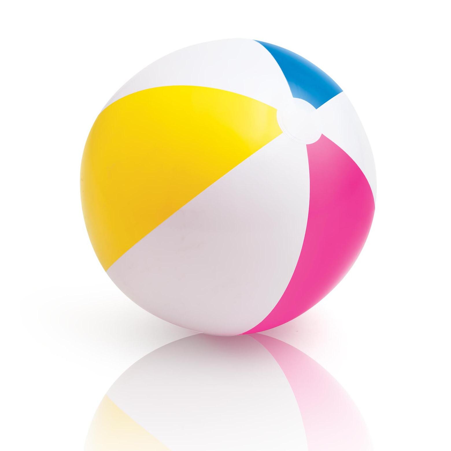 Intex 24" Glossy Panel Beach Ball Swimming Pool Inflatable Float