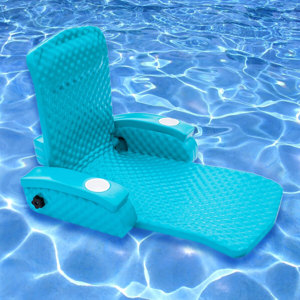 Texas Rec Super Soft Adjustable Recliner Teal Splash Super Center