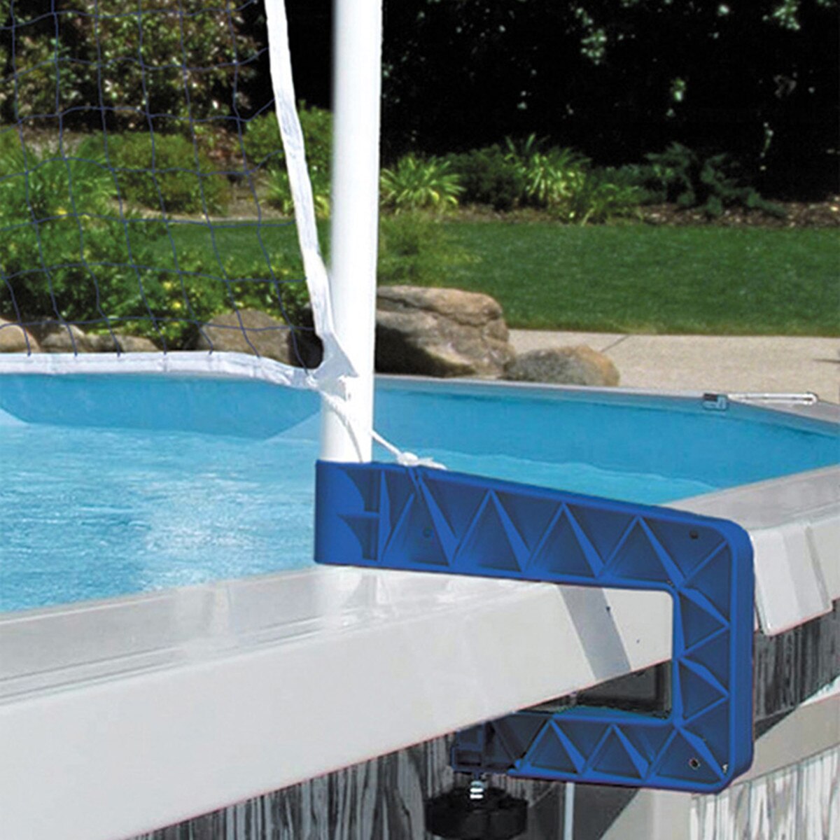 New Volleyball Net For Above Ground Swimming Pool with Simple Decor