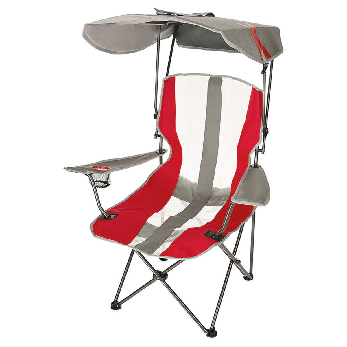 Kelsyus Original Canopy Chair Black - Red Trim