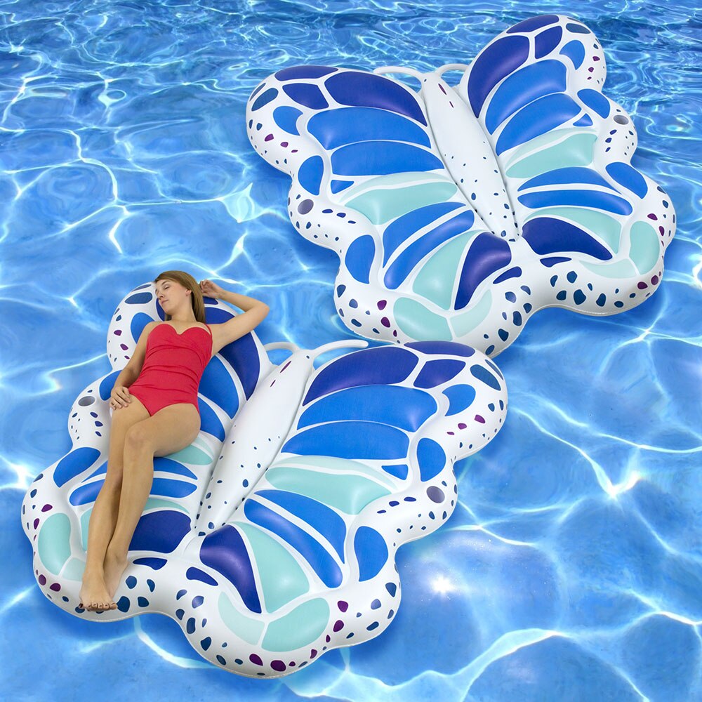 Swimline 72" Swimming Pool Giant Butterfly Inflatable Mattress Float