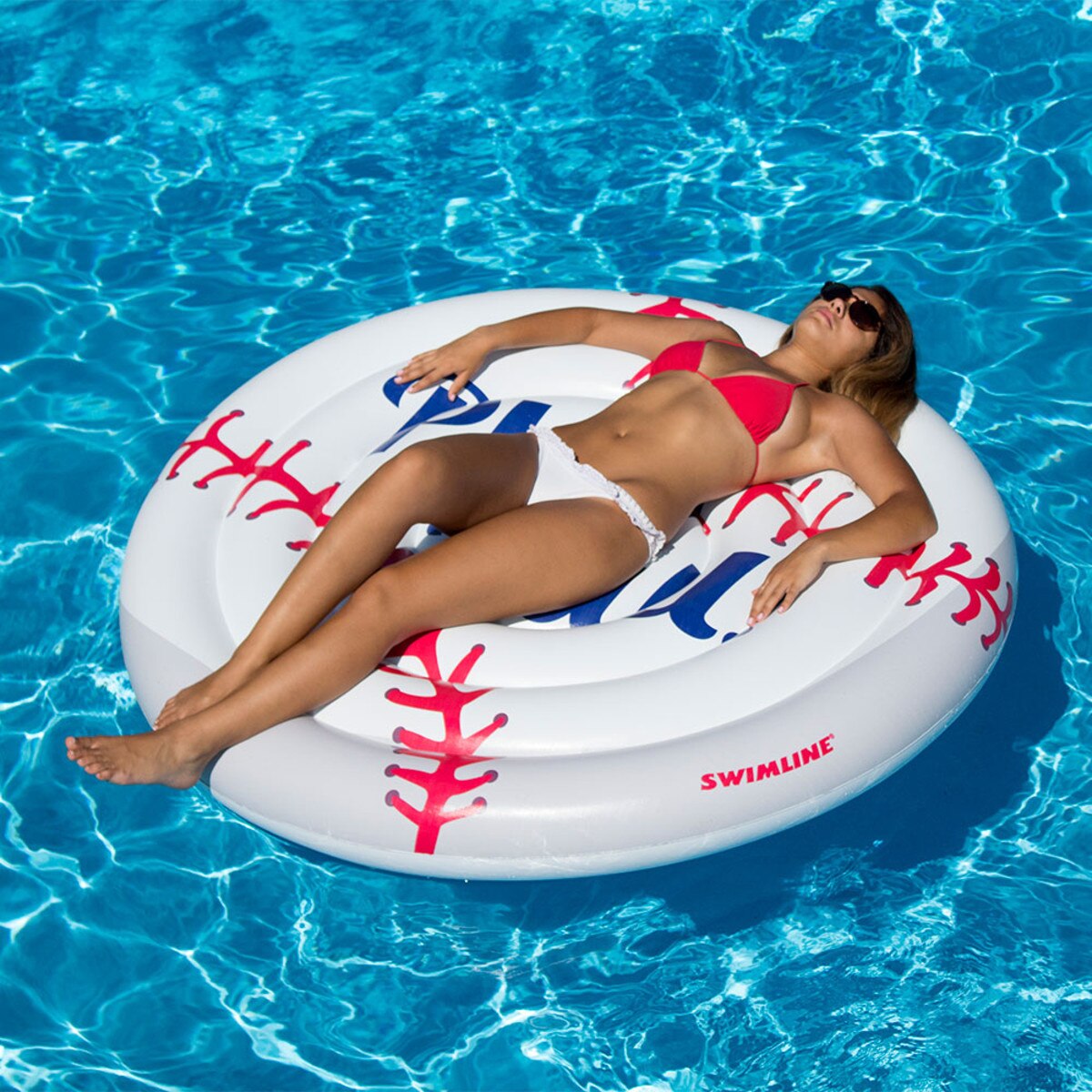 Swimline Baseball Island Floats & Lounges Splash Super Center