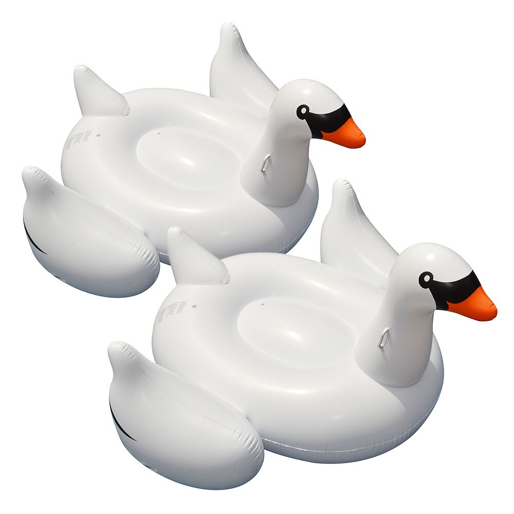 giant swan pool float