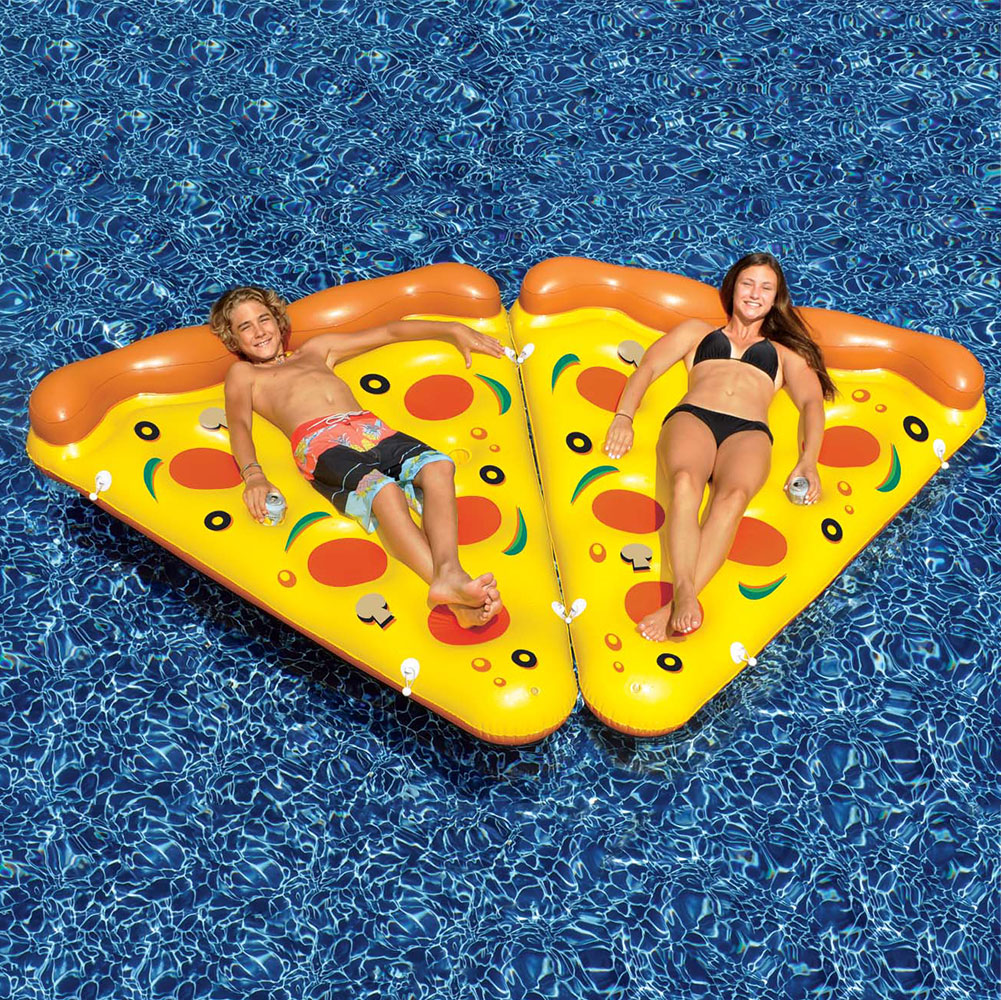 inflatable food pool float