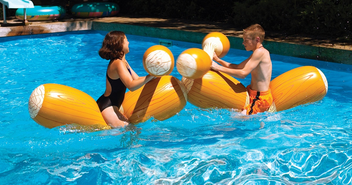 inflatable pool games for adults