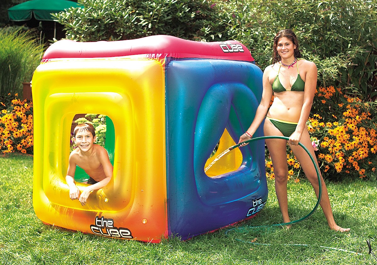 cube pool float