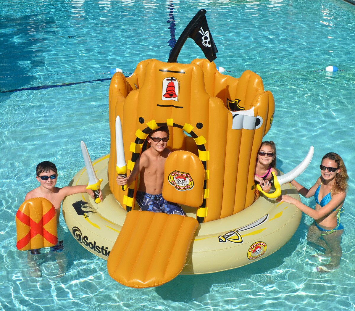 pirate island pool float